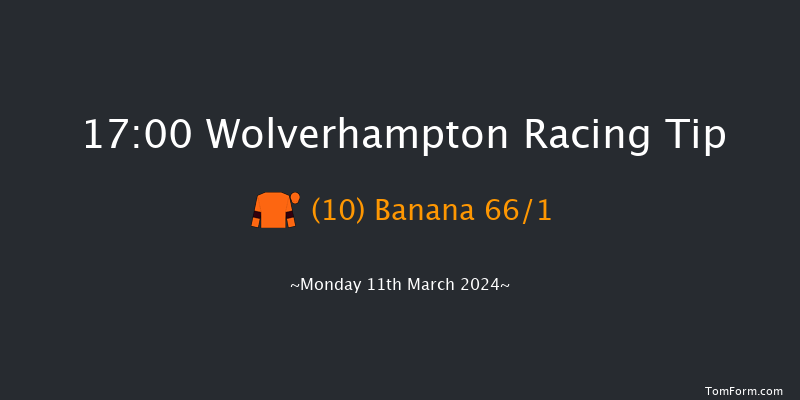 Wolverhampton  17:00 Handicap (Class 6) 6f Sat 9th Mar 2024