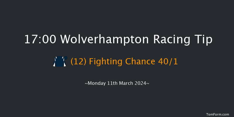 Wolverhampton  17:00 Handicap (Class 6) 6f Sat 9th Mar 2024