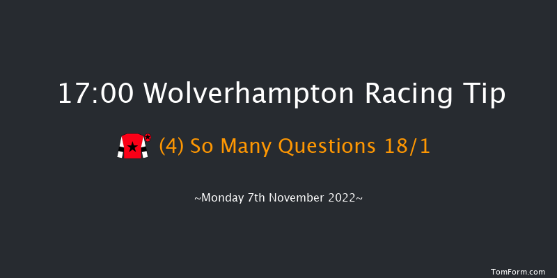 Wolverhampton 17:00 Stakes (Class 5) 5f Mon 31st Oct 2022