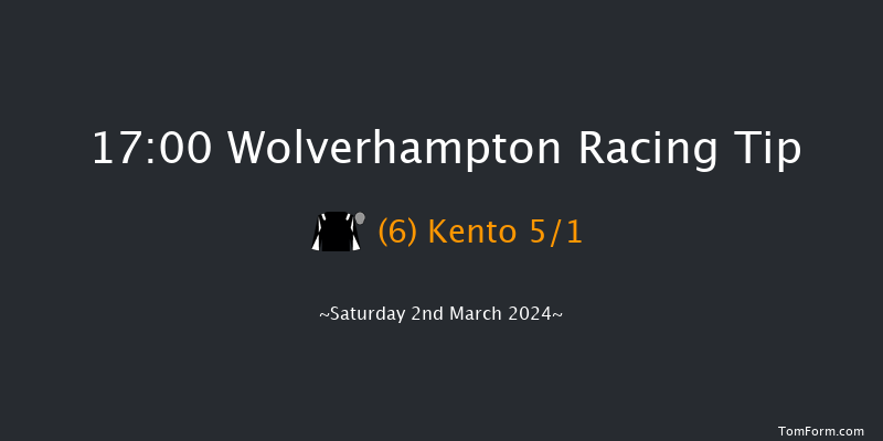 Wolverhampton  17:00 Maiden (Class 4) 6f Mon 26th Feb 2024