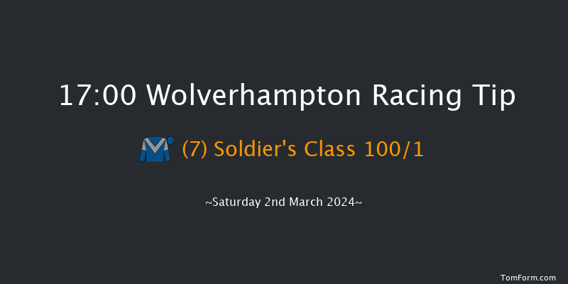 Wolverhampton  17:00 Maiden (Class 4) 6f Mon 26th Feb 2024