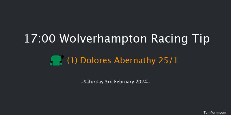 Wolverhampton  17:00 Maiden (Class 4) 6f Mon 29th Jan 2024