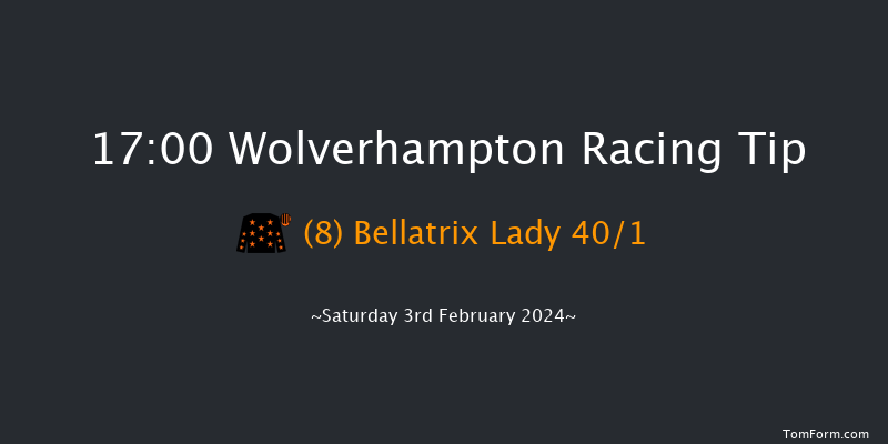 Wolverhampton  17:00 Maiden (Class 4) 6f Mon 29th Jan 2024