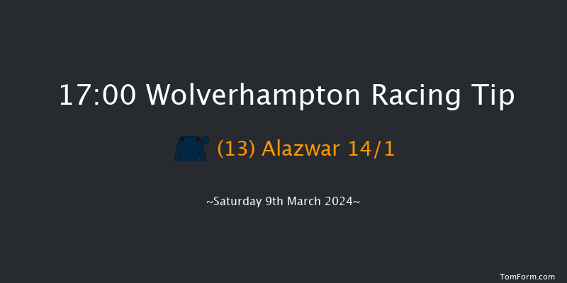 Wolverhampton  17:00 Handicap (Class 3) 6f Mon 4th Mar 2024