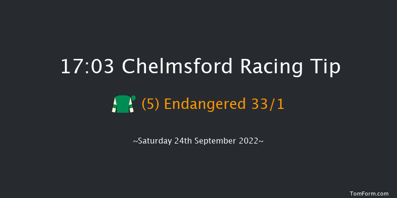 Chelmsford 17:03 Maiden (Class 5) 8f Thu 22nd Sep 2022