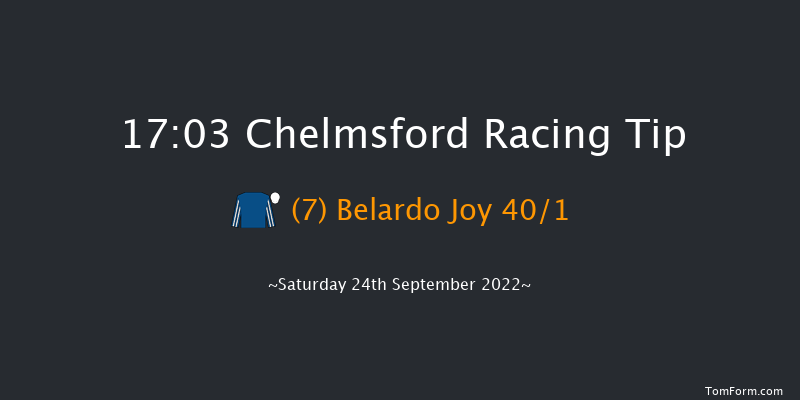 Chelmsford 17:03 Maiden (Class 5) 8f Thu 22nd Sep 2022