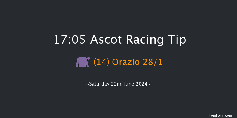 Ascot  17:05 Handicap (Class
2) 6f Thu 20th Jun 2024