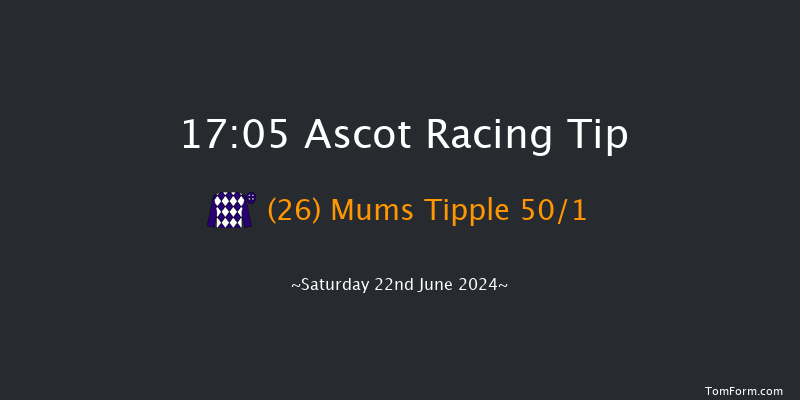 Ascot  17:05 Handicap (Class
2) 6f Thu 20th Jun 2024