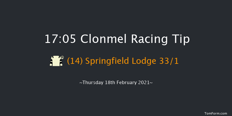 Caherclough Handicap Chase (0-102) Clonmel 17:05 Handicap Chase 20f Tue 19th Jan 2021