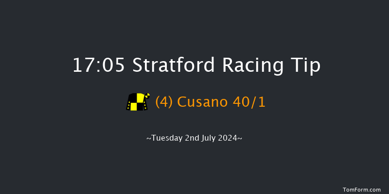 Stratford  17:05 Maiden Hurdle
(Class 4) 16f Tue 18th Jun 2024