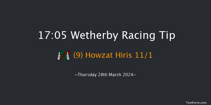 Wetherby  17:05 Handicap Hurdle (Class 5)
24f Tue 19th Mar 2024