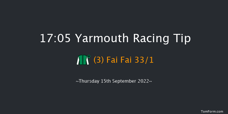 Yarmouth 17:05 Handicap (Class 3) 6f Wed 14th Sep 2022