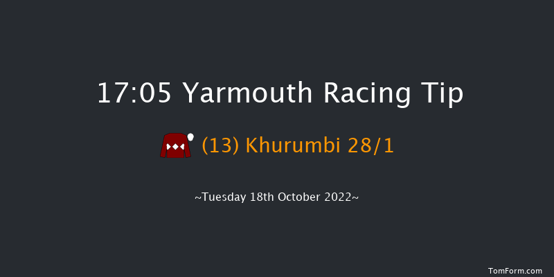 Yarmouth 17:05 Handicap (Class 6) 7f Mon 10th Oct 2022