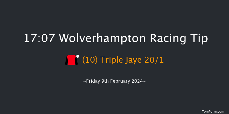 Wolverhampton  17:07 Stakes (Class 6) 5f Tue 6th Feb 2024