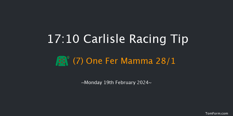 Carlisle  17:10 Handicap Hurdle (Class 5)
25f Mon 5th Feb 2024