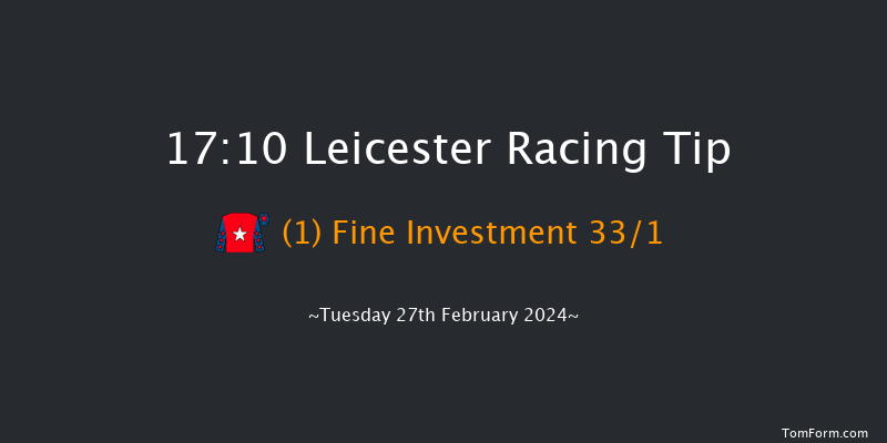 Leicester  17:10 Hunter Chase (Class 5) 20f Wed 31st Jan 2024