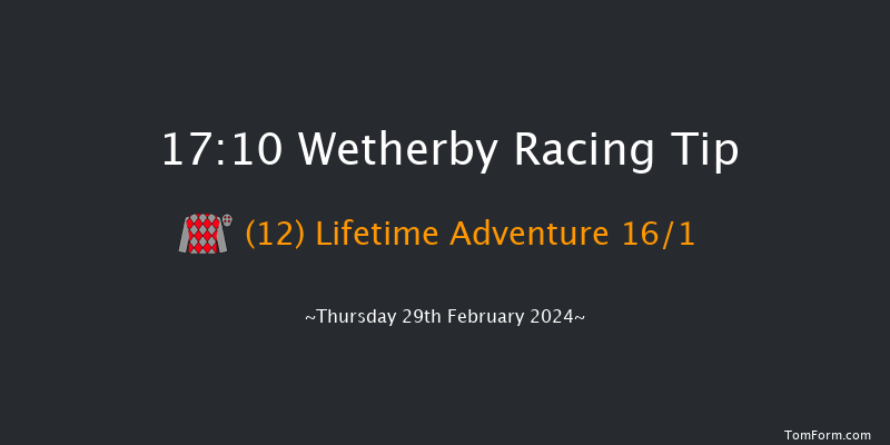 Wetherby  17:10 Handicap Hurdle (Class 5)
20f Sat 3rd Feb 2024