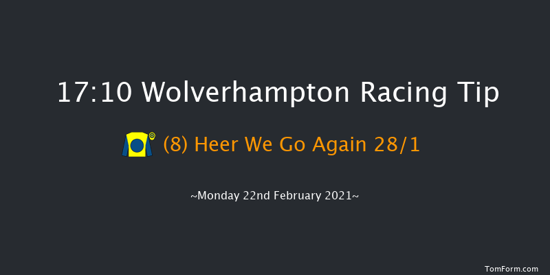 Betway Handicap Wolverhampton 17:10 Handicap (Class 3) 6f Wed 17th Feb 2021