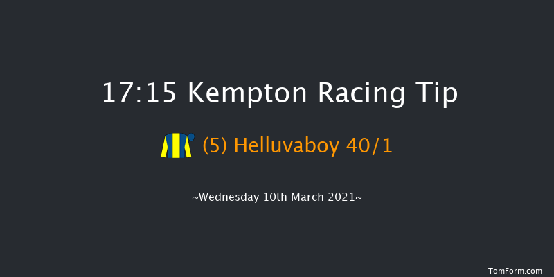 Unibet New Instant Roulette Novice Auction Stakes Kempton 17:15 Stakes (Class 5) 7f Wed 3rd Mar 2021