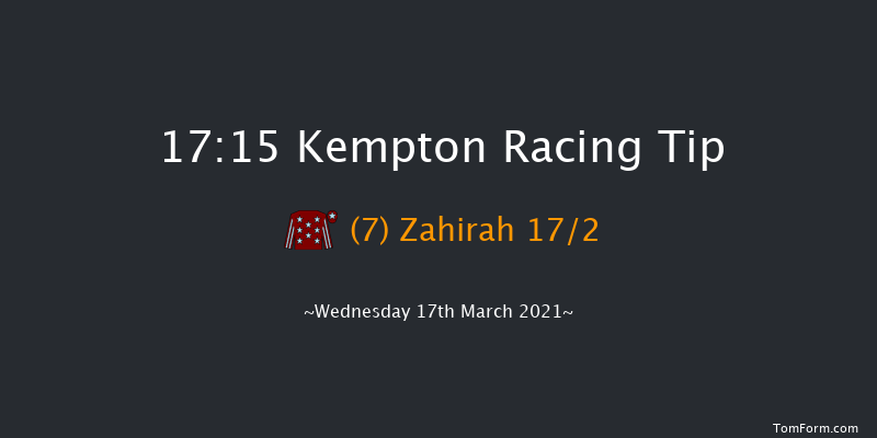 Wise Betting At racingtv.com Classified Stakes (Div 2) Kempton 17:15 Stakes (Class 6) 8f Wed 10th Mar 2021