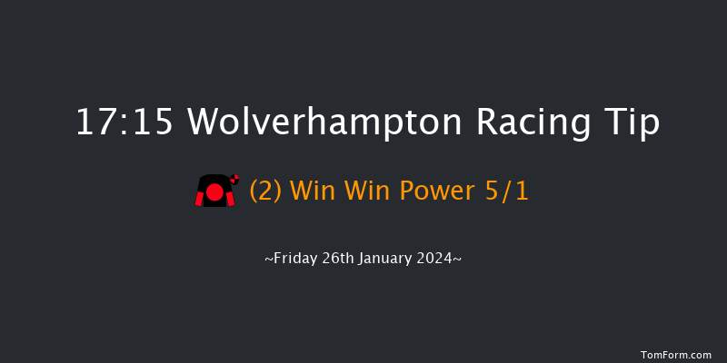 Wolverhampton  17:15 Handicap (Class 6) 7f Fri 12th Jan 2024