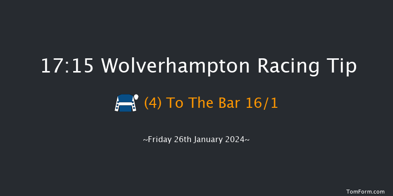 Wolverhampton  17:15 Handicap (Class 6) 7f Fri 12th Jan 2024