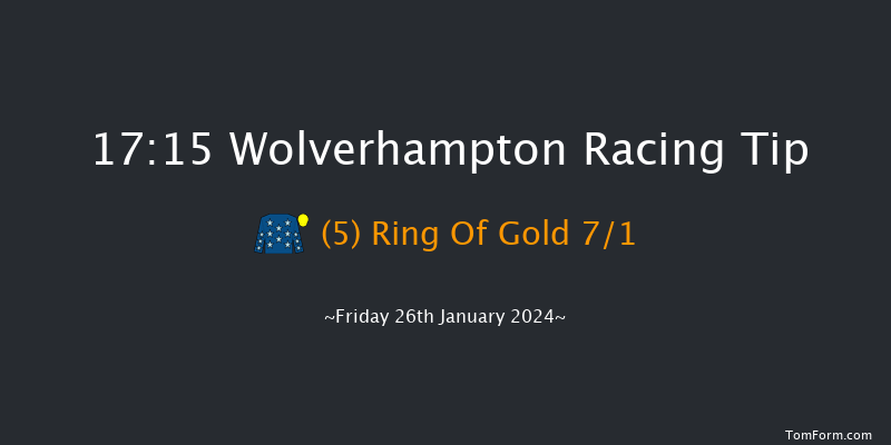 Wolverhampton  17:15 Handicap (Class 6) 7f Fri 12th Jan 2024