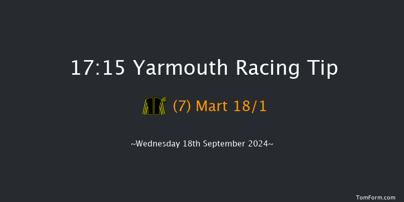 Yarmouth  17:15 Handicap (Class 4) 6f Tue 17th Sep 2024