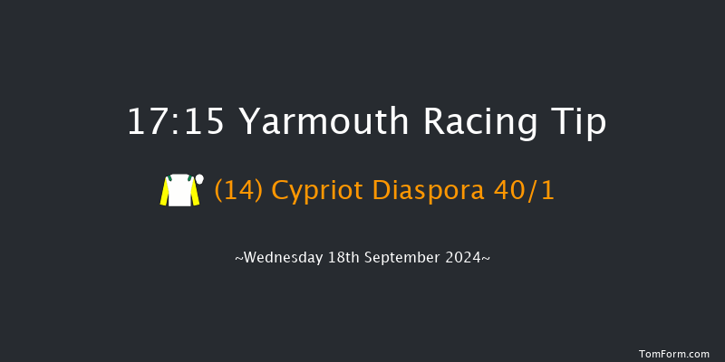 Yarmouth  17:15 Handicap (Class 4) 6f Tue 17th Sep 2024