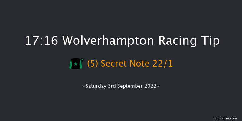 Wolverhampton 17:16 Stakes (Class 5) 5f Wed 31st Aug 2022