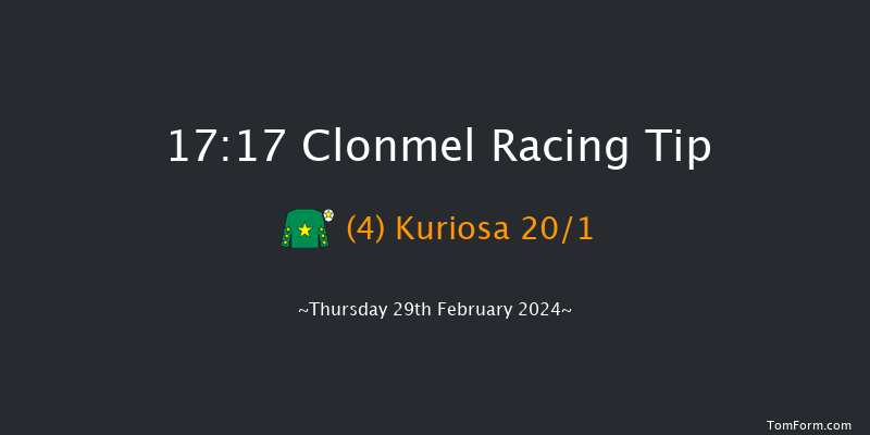 Clonmel  17:17 Handicap Hurdle 24f Thu 15th Feb 2024