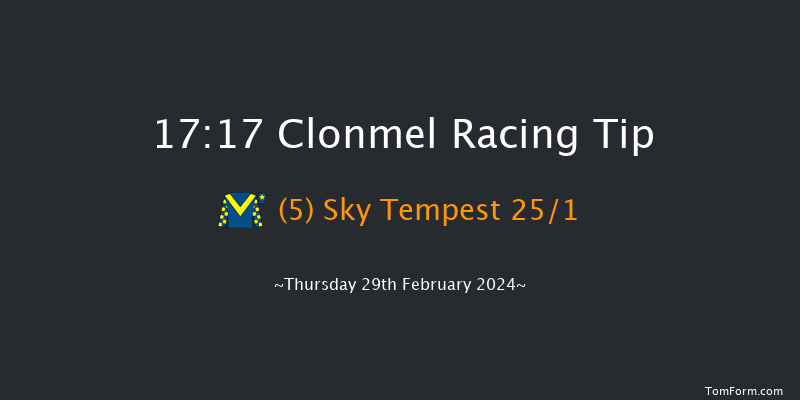 Clonmel  17:17 Handicap Hurdle 24f Thu 15th Feb 2024