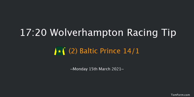 Bombardier British-Hopped Amber Beer Handicap (Div 2) Wolverhampton 17:20 Handicap (Class 6) 7f Sat 13th Mar 2021