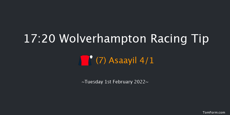 Wolverhampton 17:20 Stakes (Class 5) 6f Mon 31st Jan 2022