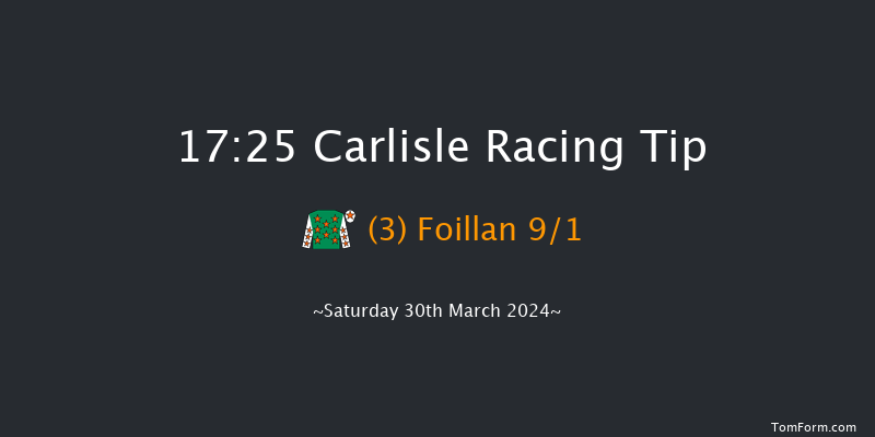 Carlisle  17:25 Handicap Hurdle (Class 4)
19f Thu 7th Mar 2024