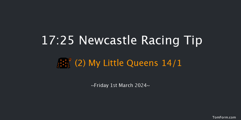 Newcastle  17:25 Handicap
(Class 5) 10f Sat 24th Feb 2024