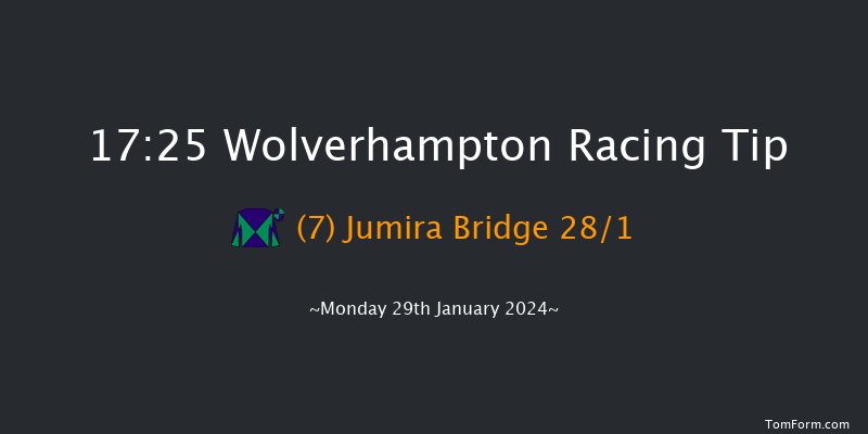 Wolverhampton  17:25 Handicap (Class 6) 7f Fri 26th Jan 2024