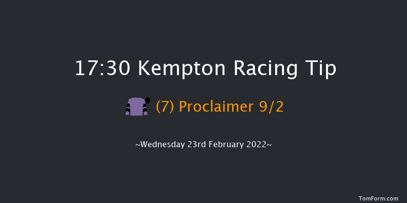 Kempton 17:30 Handicap (Class 4) 8f Wed 16th Feb 2022