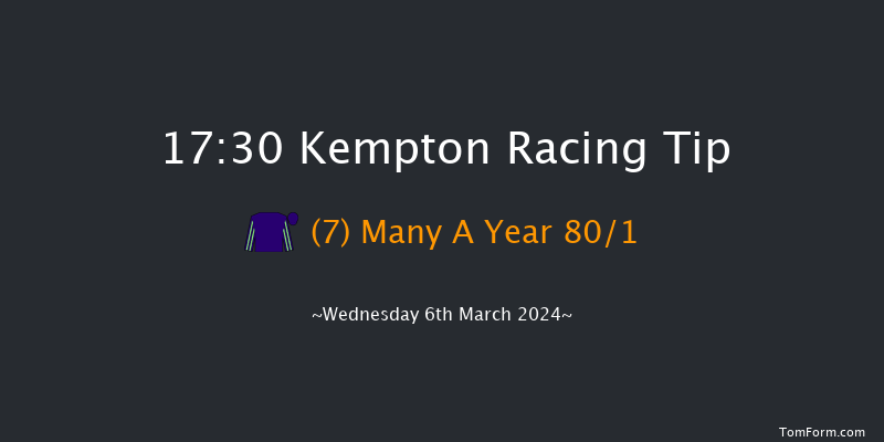 Kempton  17:30 Handicap (Class 5) 6f Sat 2nd Mar 2024