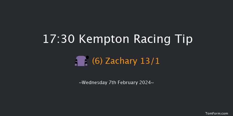 Kempton  17:30 Handicap
(Class 6) 6f Sat 3rd Feb 2024