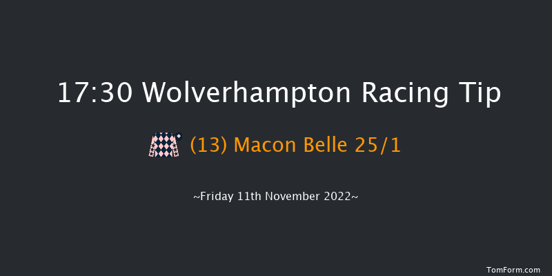 Wolverhampton 17:30 Handicap (Class 6) 6f Mon 7th Nov 2022