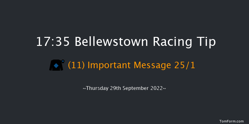 Bellewstown 17:35 Handicap 12f Wed 28th Sep 2022