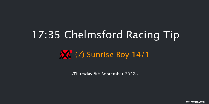 Chelmsford 17:35 Maiden (Class 5) 7f Thu 25th Aug 2022