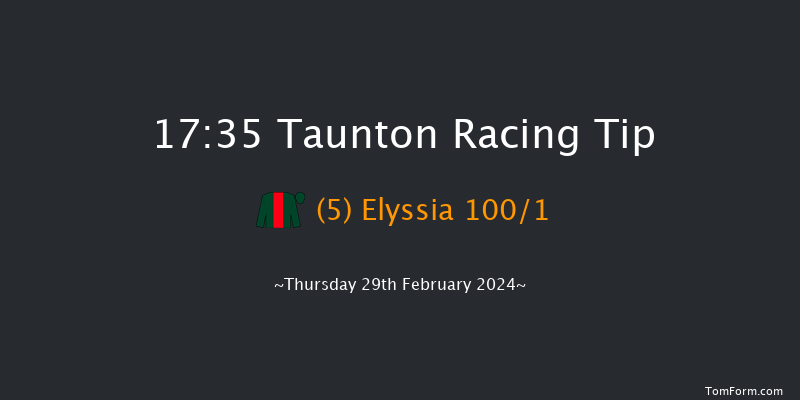 Taunton  17:35 NH Flat Race (Class 5) 16f Tue 20th Feb 2024