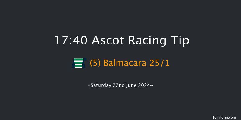 Ascot  17:40 Handicap (Class
2) 10f Thu 20th Jun 2024