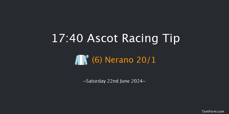 Ascot  17:40 Handicap (Class
2) 10f Thu 20th Jun 2024