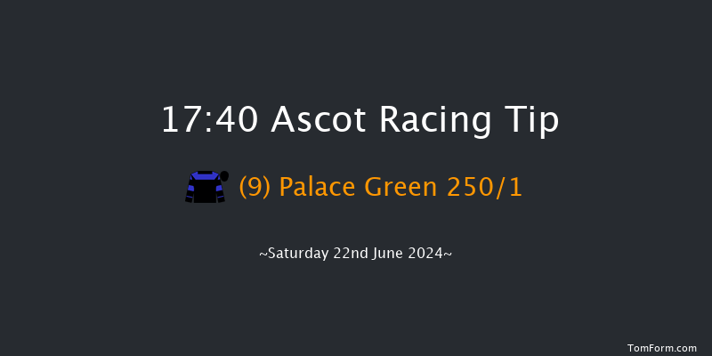 Ascot  17:40 Handicap (Class
2) 10f Thu 20th Jun 2024