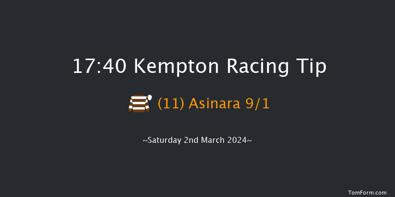 Kempton  17:40 Stakes (Class 5) 7f Wed 28th Feb 2024