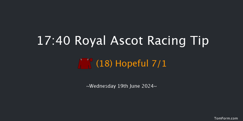 Royal Ascot  17:40 Handicap (Class 2) 8f Tue 18th Jun 2024