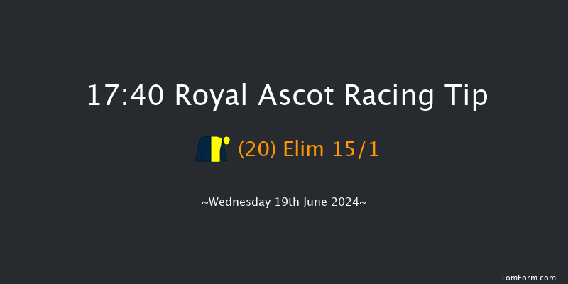 Royal Ascot  17:40 Handicap (Class 2) 8f Tue 18th Jun 2024